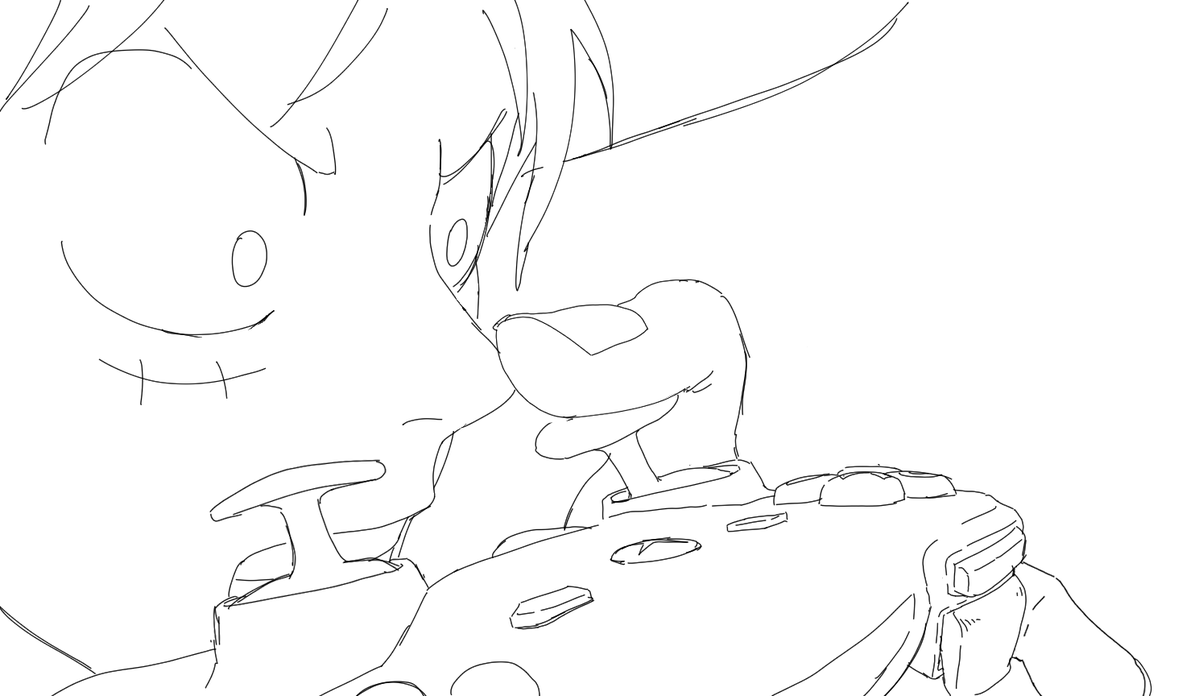Fleija_'s tweet photo. Luffy gaming #ONEPIECE https://t.co/7mD7RIUbMh