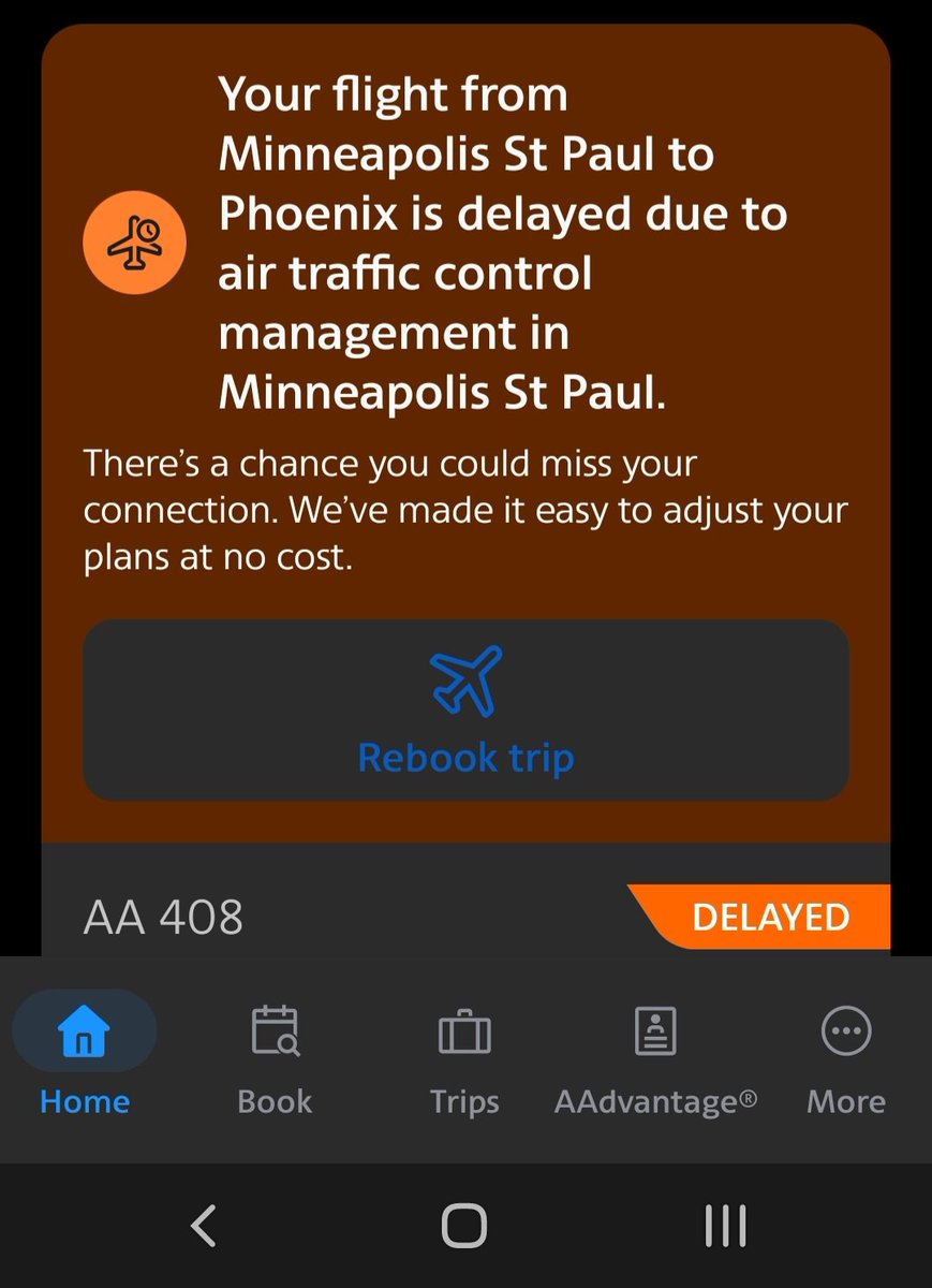 GrenkeTravis's tweet photo. @ATCAlerts Get your crap together!!!!  

So stupid we have delays and canceled flights!   

Get organized!!! https://t.co/v8ksYtiJIm