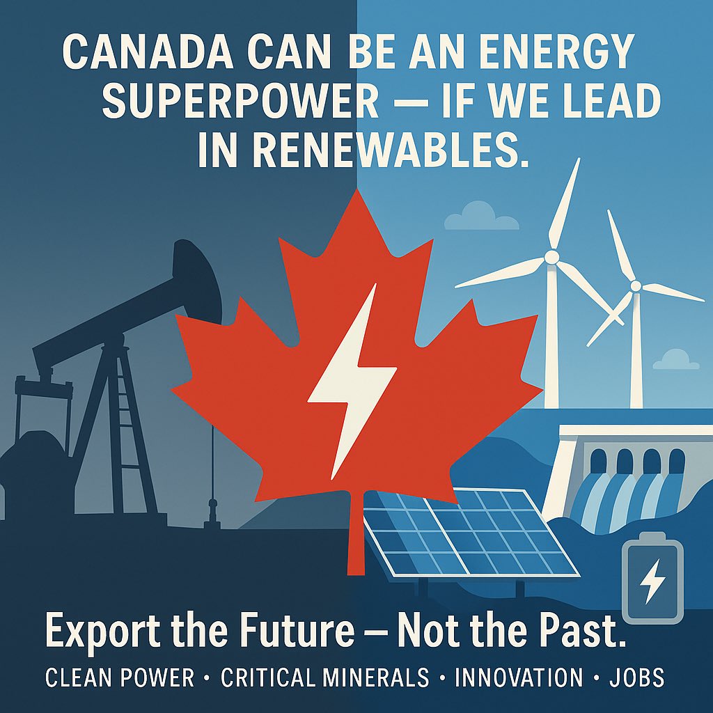 beachmagoo's tweet photo. @ABDanielleSmith rejected over $30 billion in renewable energy investments plus 10,000 jobs because the #UCP does not want renewable electricity ⚡️.

Alberta could have a renewable boom 💥 exporting electricity ⚡️ north south east and west. https://t.co/cszA2sVEGp