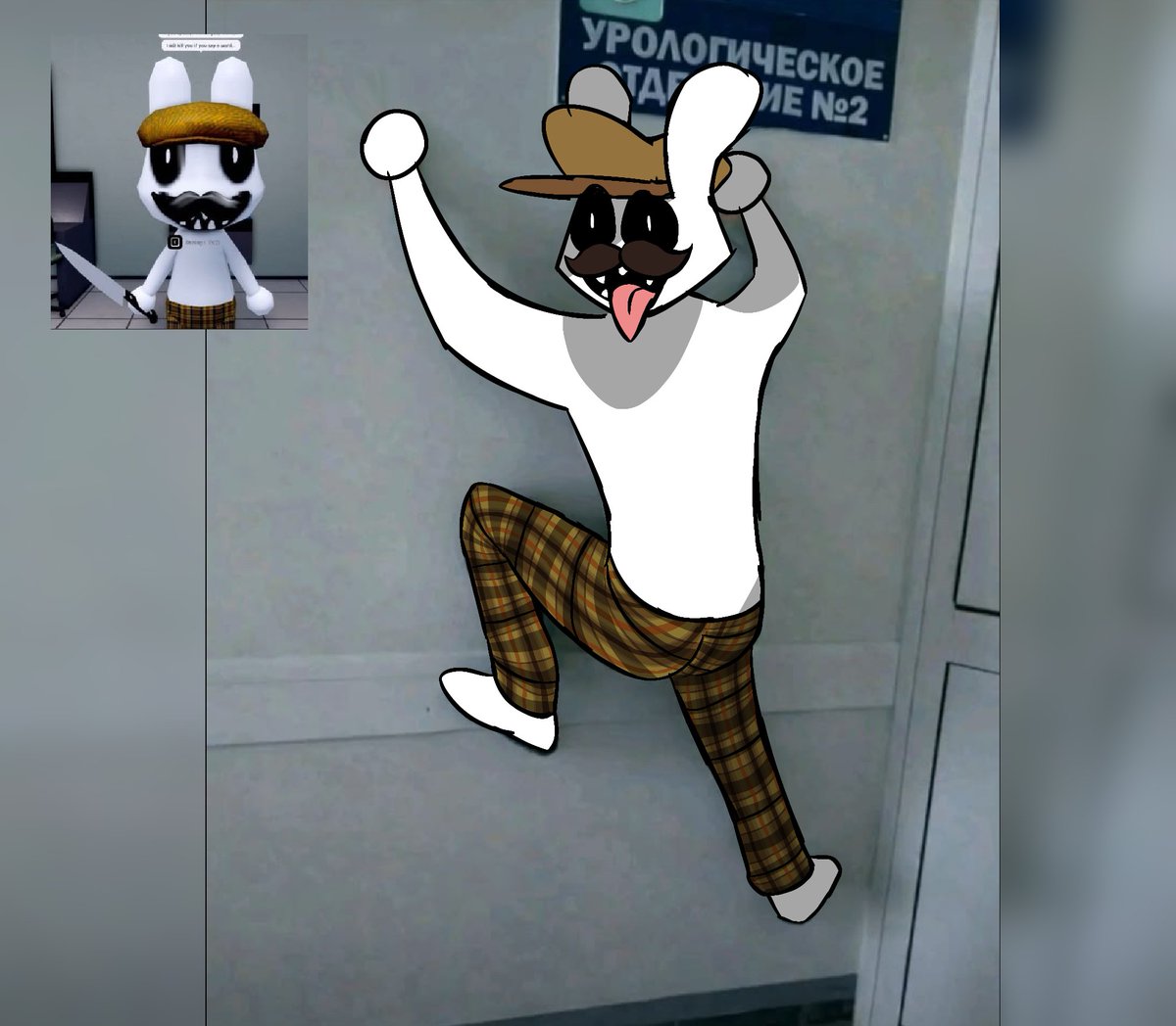 Ikkke3886's tweet photo. Barney animal hospital Anomaly fanart

#animalhopitalroblox #animalhospital #barney https://t.co/TnHu3b3ezs
