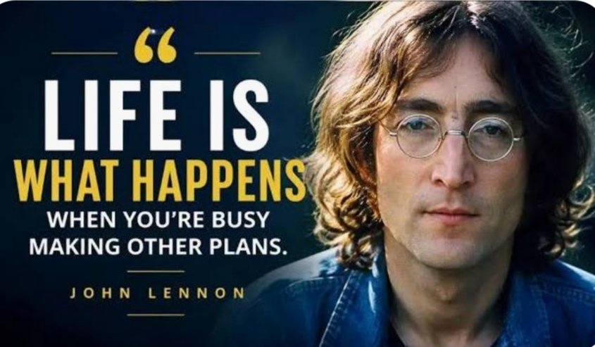 funnyandfab4's tweet photo. LIFE LESSONS FROM JOHN LENNON'S FAMOUS QUOTES: Quote of the day by John Lennon: "Life is what happens when you're... #johnlennon #doublefantasy ✌️❤️ Click Link >
https://t.co/HJDkwfVufc https://t.co/HXQHXPxKQQ