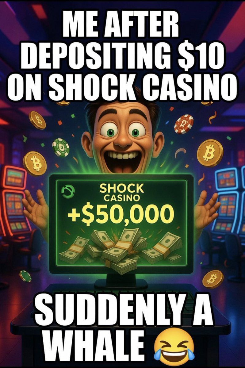 Jerryhmwk's tweet photo. @ShockCasino 😭 https://t.co/LdbNJxNH10