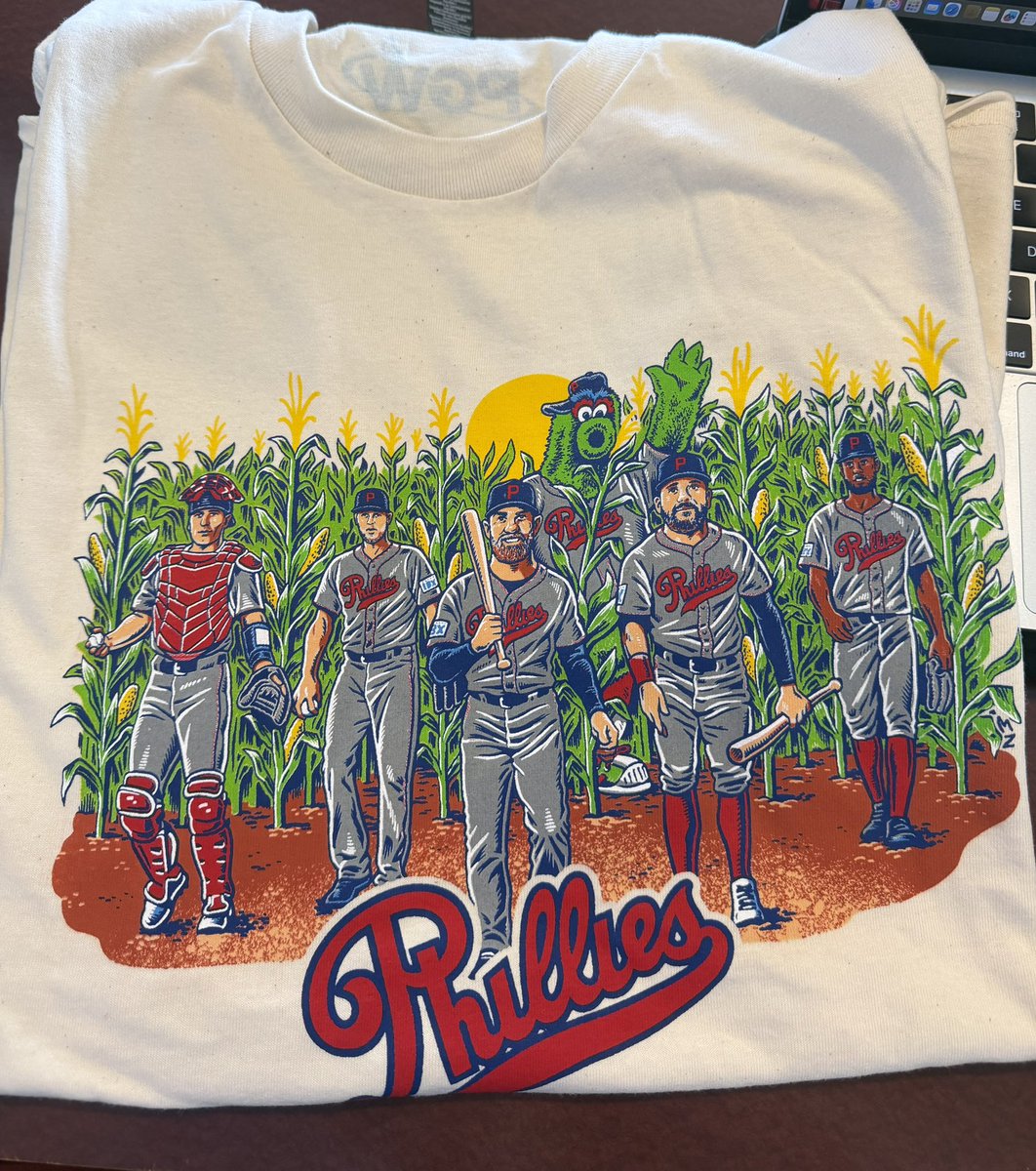 PhilliesNation's tweet photo. The Field of Dreams shirt giveaway tonight for ALL FANS. https://t.co/sZKtcBVF45