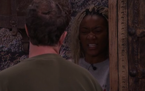 BBFeedsFairy's tweet photo. Devens: They're gonna use Lyric against us later
Taylor: You saying "us" but you on the other side of the house #bb28 https://t.co/UvsKmO242H
