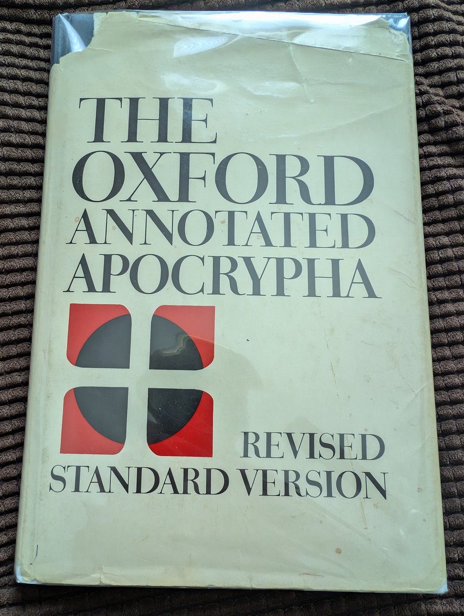 Mattix_86's tweet photo. @evilwoman1979 @annvandersteel Yea but those books are readily available to read... So they're not really "forbidden" because they are still in Bibles from the 21st century... 
Half priced books has septuigants and bibles with apocrypha. 
I have a Catholic Bible from 1943 that has the apocrypha. https://t.co/driJWkSimF