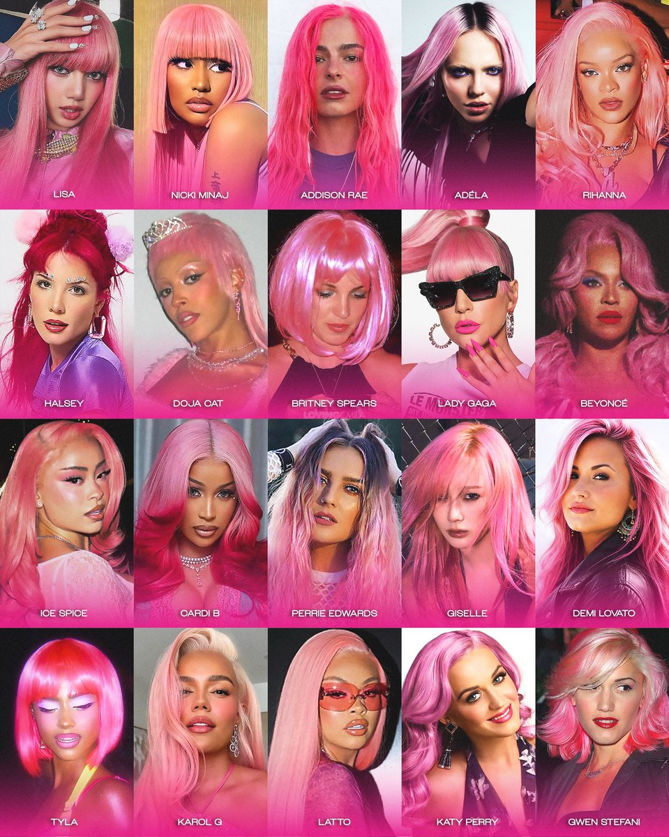 lovingcmila's tweet photo. which pop girl OWNED the pink hair? https://t.co/tUtWGvdS9s