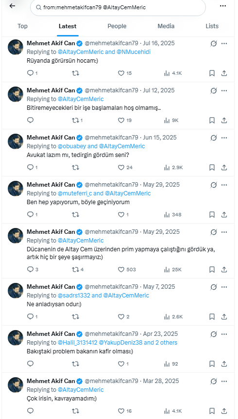 musfaran's tweet photo. @mehmetakifcan79 @CakAbdi @nnurlukalemim demek vasat ve cahil oldugunu daha yeni anladin. daha gecen temmuz ayina kadar gayet samimi bir suru mesajlasiyordun adamla. simdi sen alimsin, sen zekisin. o da guzel... @AltayCemMeric https://t.co/ZTaz7ODUfP
