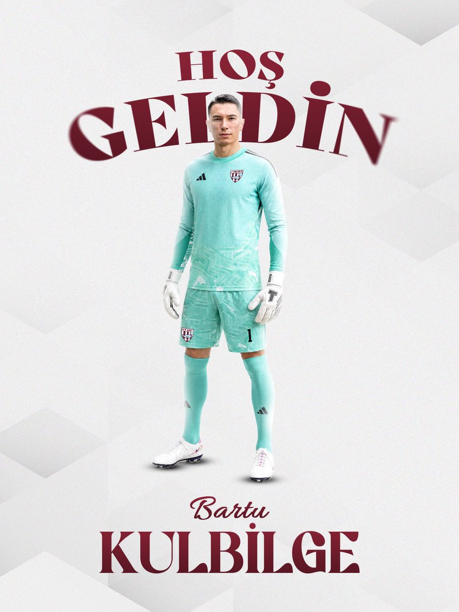 Bandirmaspor's tweet photo. Bandırmaspor’umuza Hoş Geldin Bartu Kulbilge!

Kulübümüz, 23 yaşındaki Kaleci ile 3 yıllık sözleşme imzalamıştır.

Doğum Tarihi: 21 Haziran 2003
Doğum Yeri: Bursa, Türkiye
Mevki: kaleci

Kariyer Geçmişi

Fenerbahçe (altyapı) → Boluspor → Kuşadasıspor (kiralık) → Boluspor https://t.co/SmKqoB5vl2