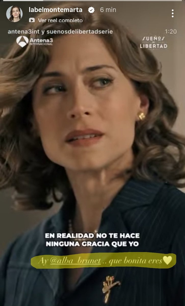 mafin_arg's tweet photo. Marta Belmonte apoya a Alba Brunet en redes... Y sí 🤍

Mi TEAM ✨️ #Mafin https://t.co/Dx9seNMnIW