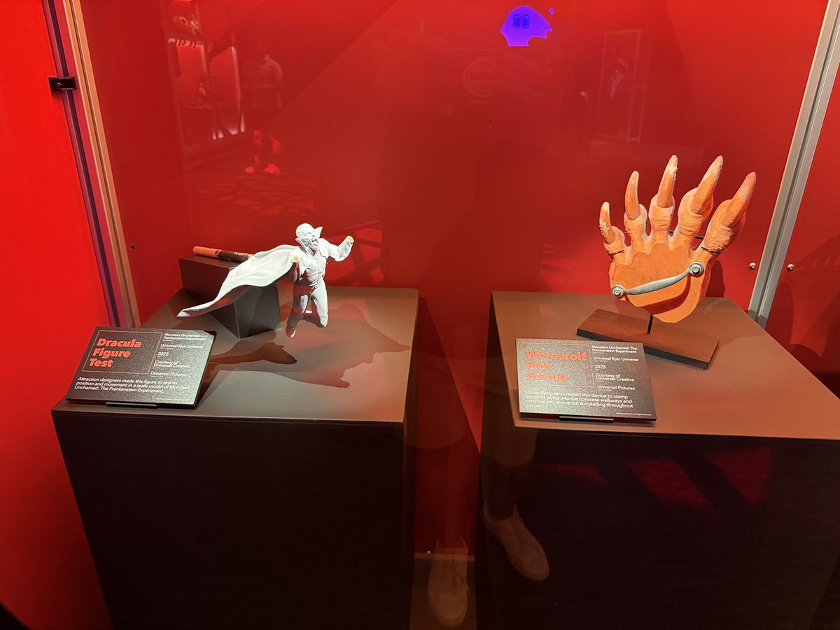 SoCal360's tweet photo. Monsters Unchained: The Frankenstein Experiment at the Universal Theme Parks Exhibition in Philadelphia 👻 #EpicUniverse https://t.co/InYg1Fiivc