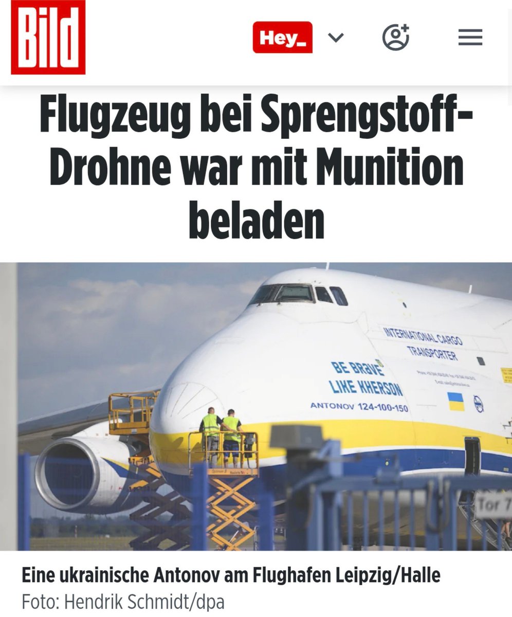 PeterBorbe's tweet photo. Erst wollten sie die Geschichte völlig anders erzählen. Dann hat sie jemand darauf hingewiesen, dass es nicht so gut rüberkommt, wenn man einen zivilen Flughafen als Umschlagplatz für Militärgüter nutzt. Dann war plötzlich keine Munition mehr im Flieger!😆#Leipzig https://t.co/MALwzBXUyc