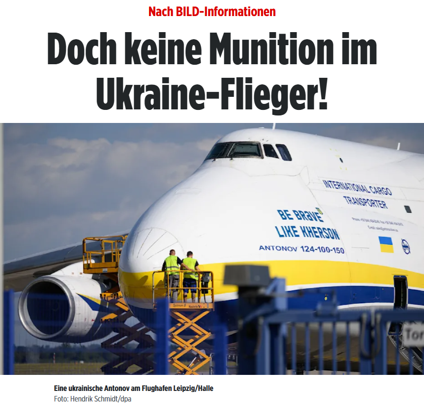 PeterBorbe's tweet photo. Erst wollten sie die Geschichte völlig anders erzählen. Dann hat sie jemand darauf hingewiesen, dass es nicht so gut rüberkommt, wenn man einen zivilen Flughafen als Umschlagplatz für Militärgüter nutzt. Dann war plötzlich keine Munition mehr im Flieger!😆#Leipzig https://t.co/MALwzBXUyc