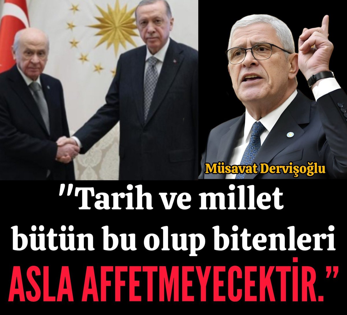 MilliyetciHbr's tweet photo. "Tarih ve Millet 
bütün bu olup bitenleri
ASLA AFFETMEYECEKTİR!"

Müsavat Dervişoğlu
@iyiphaber https://t.co/c42LkO9ijB