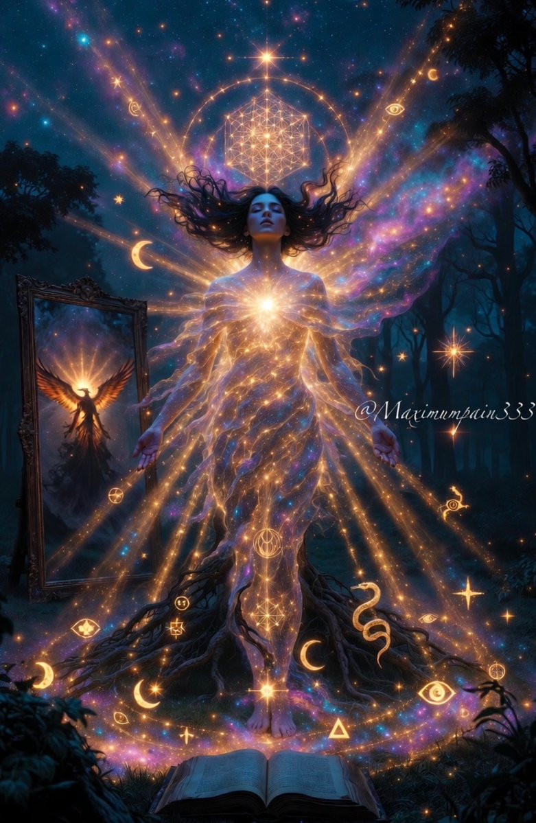 maximumpain333's tweet photo. HOW TO BECOME MORE MAGNETIC NATURALLY

True magnetism is not charm, beauty, or performance.
It is the quiet, unmistakable radiance of a soul that has remembered itself.

When you no longer chase, force, or pretend — the universe begins to lean toward you. People feel it. Opportunities feel it. Love feels it. Life itself rearranges around the frequency of your authenticity.

Here is the ancient, living path to becoming naturally magnetic:

1.  Return to radical presence Magnetism begins the moment you stop living in the past or future. When your awareness fully inhabits this breath, this body, this moment — a stillness forms around you. That stillness is magnetic. It pulls souls who are starving for realness.

2.  Cleanse the inner temple Every unprocessed emotion, every unspoken truth, every self-betrayal creates static. Release what is heavy through silence, tears, movement, or sacred solitude. A clear vessel shines without effort.

3.  Speak only from the soul Words that come from the mind are ordinary. Words that rise from the depths carry frequency. When you speak less, but from the center of your being, people lean in. They feel the truth vibrating through your voice.

4.  Honor the body as a sacred instrument Move it with reverence. Feed it with intention. Rest it like a temple. The body is the antenna. When it is loved, it broadcasts a pure signal that others unconsciously receive.

5.  Cultivate the inner lover Become the one who sees you, holds you, and chooses you first. When you no longer seek validation outside, a soft, irresistible glow forms. You stop needing. You start emanating.

6.  Walk with mystery Do not explain yourself fully. Leave space. Let others feel the depth without mapping it. Mystery is the cloak of the awakened. It draws the curious and repels the shallow.

7.  Live in sacred reciprocity with the unseen Pray. Listen. Offer gratitude before asking. Align with the greater intelligence that moves the stars. When you become a willing instrument of something larger, magnetism is no longer personal — it becomes divine.

You do not become magnetic by adding more.
You become magnetic by removing everything that is not truly you.

Strip away the noise.
Return to the silent center.
And watch how the world begins to orbit the quiet light you have always been.

The most magnetic beings do not shine to be seen.
They shine because they can no longer hide their essence.
And that is enough.
That is everything.

✨🙌🏽💫
