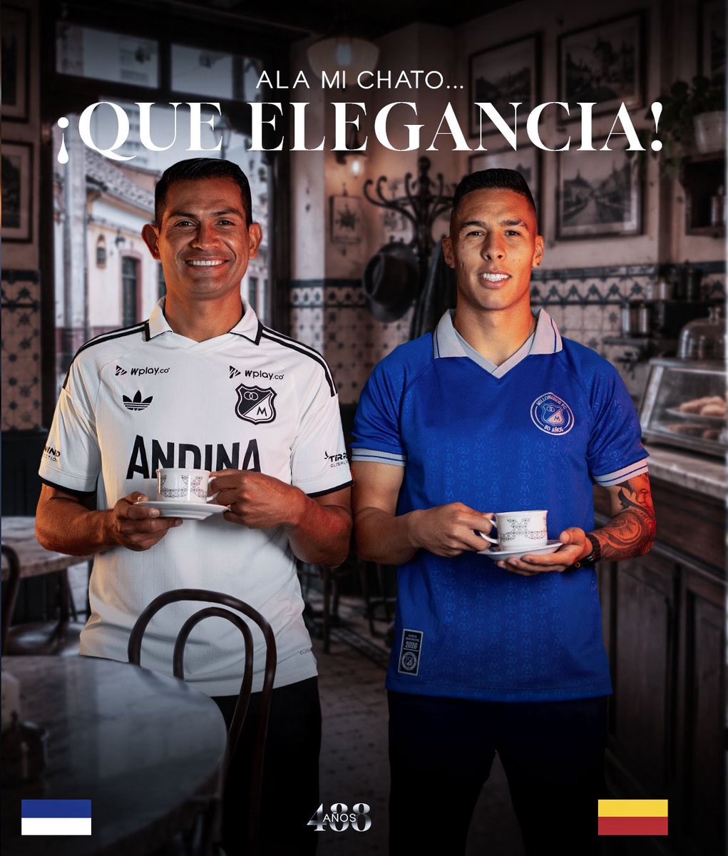 MillosFCoficial's tweet photo. ☕ Un tintico, una almojábana y una buena conversación. Así también se vive Bogotá. 💛❤️

Hoy celebramos 488 años de la ciudad que siempre nos hace sentir como en casa. 💙Ⓜ️ https://t.co/ol2KSqgOj8