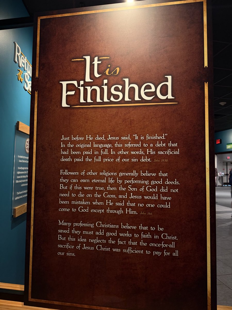 SteppinwithJD's tweet photo. Family day at the Creation Museum. ✝️

Faith, learning, and making memories together. God is good.

“In the beginning, God created the heavens and the earth.” — Genesis 1:1 @CreationMuseum https://t.co/LjoZGz9KKP