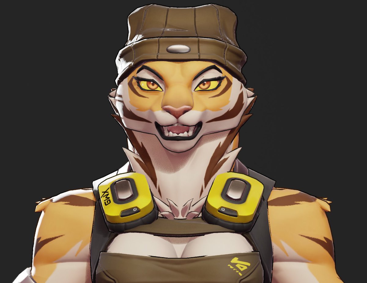 ManuelDeJorge's tweet photo. continued to work on some stuffs again~ commission work on progress 🐯 https://t.co/lHfs07EKul