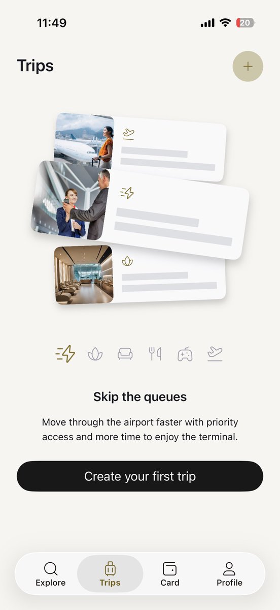 Starcommander10's tweet photo. For the past one year, I have been working on this app, and this week it went live across all countries in the world.

This may not be a huge deal, but in the world of AI, this app is completely human designed and developed which I am incredibly proud 🥹 

Introducing Priority Pass+, a brand new and experience for your flying needs.

This 🧵 includes all the new features we developed with love ❤️