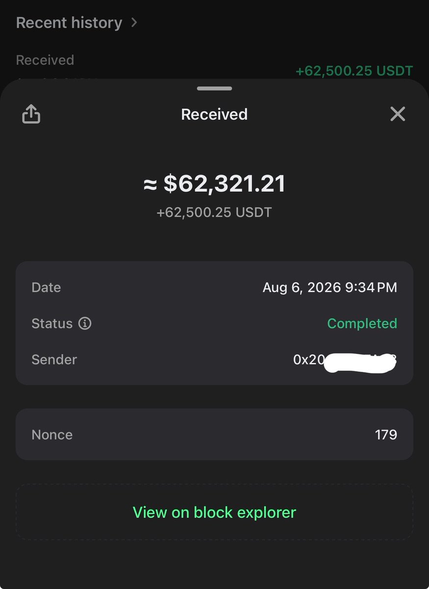 tonysnip3r's tweet photo. No problem bro. Done. ✅💰 https://t.co/J63Upuhp8r