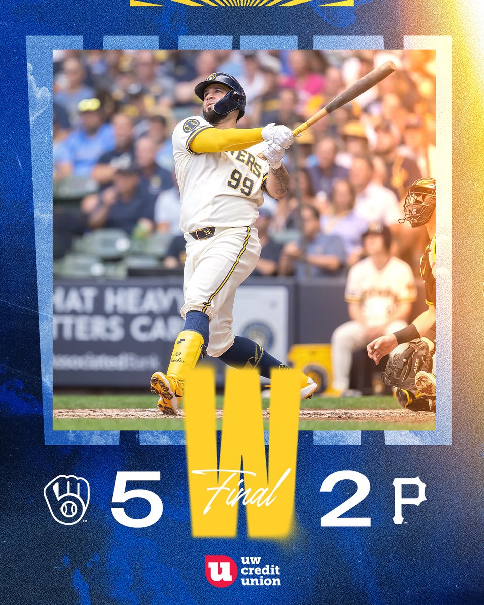 Brewers's tweet photo. A season-high 29 games over .500 ‼️

#ThisIsMyCrew x @UWCreditUnion https://t.co/cKLgVeqsjT