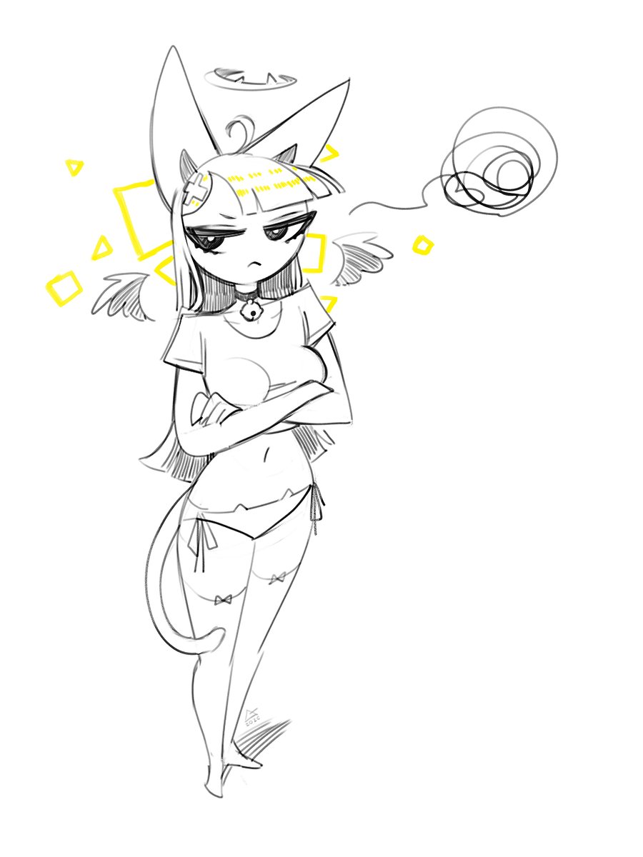 Andaerz's tweet photo. Daily #2123 - angy doodle https://t.co/l7kOLcbemf