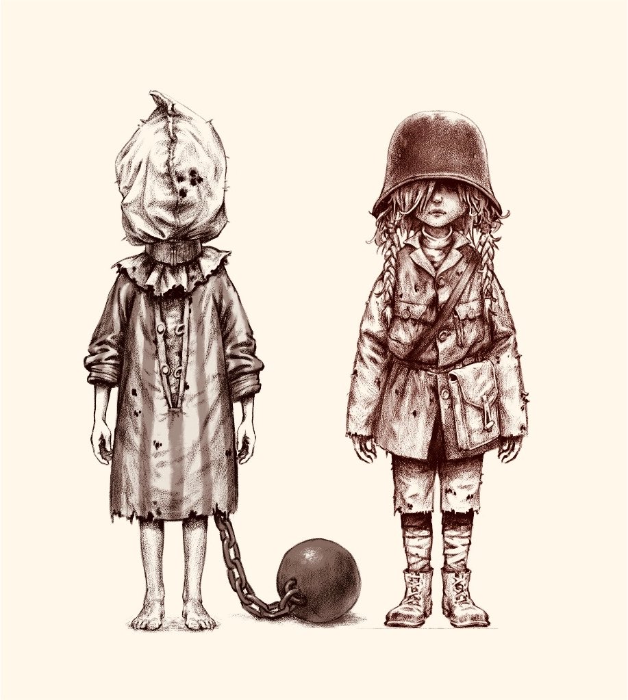 FV0rt3xdd's tweet photo. Since we are probably getting the REANIMAL DLC tomorrow, have a concept art of the main characters, The Prisoner and The Soldier, made by Konstantin Kostadinov.
#REANIMAL https://t.co/ZquBUMD0eF