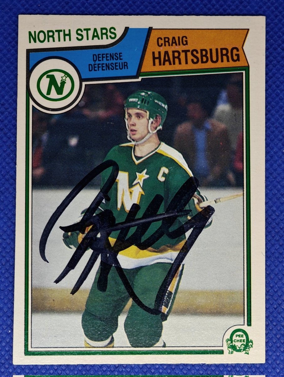 Gampagnolo's tweet photo. Today's success: Craig Hartsburg on a 1983-84 OPC. 66 days.
#TTM #TTMHOCKEY #hockeyautographs https://t.co/MYjBiZdrr5