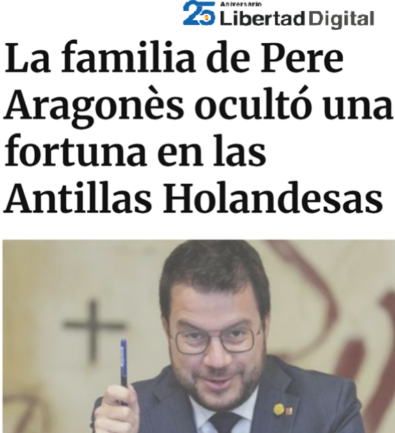 CCivicaCatalana's tweet photo. -Los Pujol, pillados en el paraíso fiscal de Andorra.
-Los Mas, pillados en el paraíso fiscal de Liechtenstein.
-Los Aragonés, pillados en el paraíso fiscal del Caribe.

Pero la que te roba tus impuestos es España. https://t.co/z8jFg4Uq4F