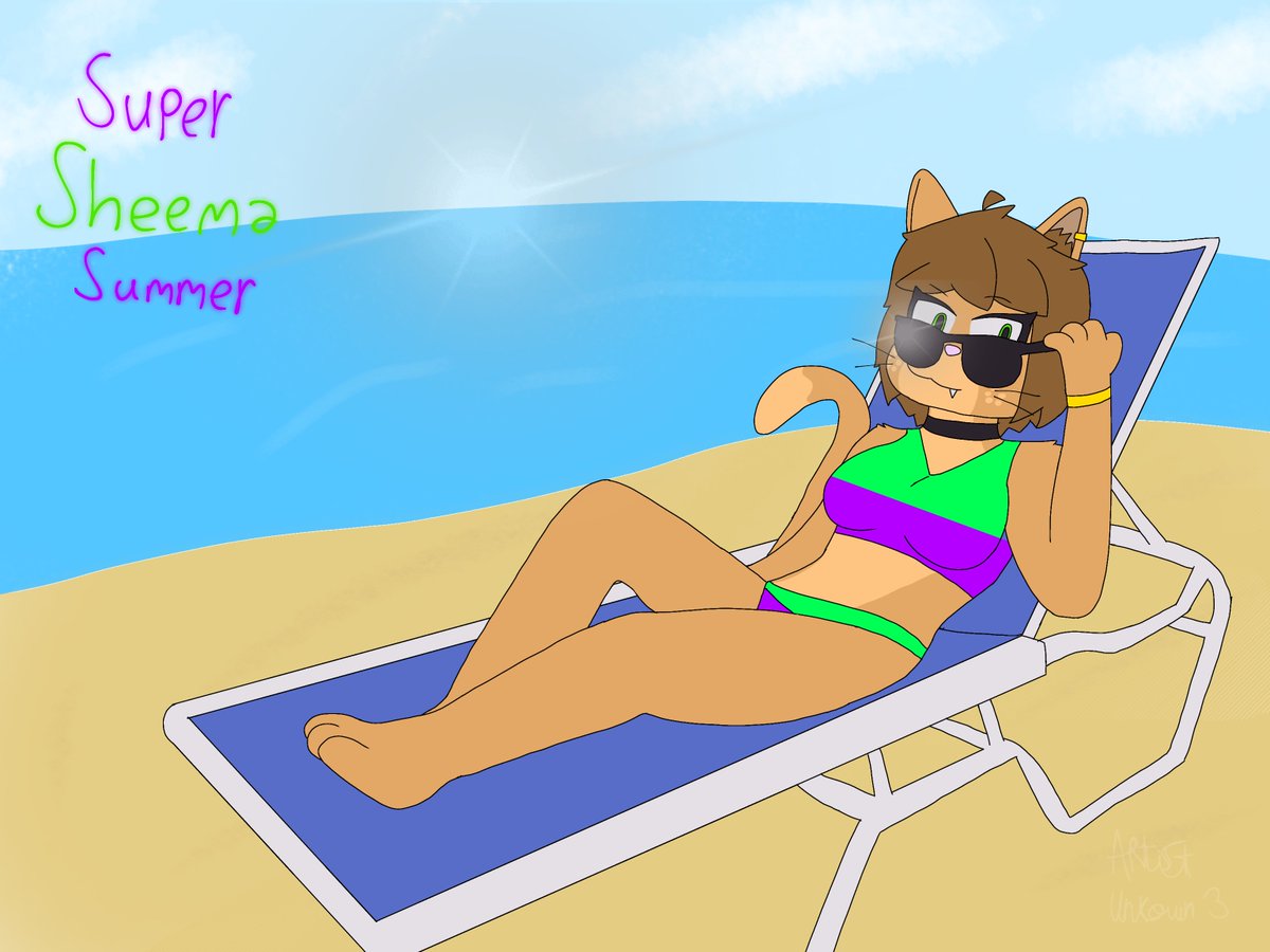 artist_unknown3's tweet photo. Gotta love the beach

#art #oc #furry #furrycharacter #ScrewTheAlgorithm #ocart https://t.co/OGgesm9e1N