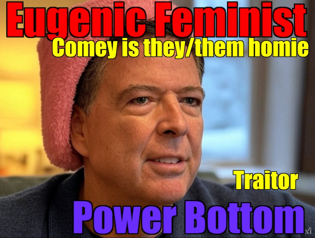 Lulzoflikes's tweet photo. @realJohnJohnJr #LockHimUp

Comey is a traitor, who's done massive damage to America with his #RICO #TREASON and communist lies... #sedition

Hang him upside down for vascular therapy for 5 minutes every day on #TheView for the rest of his life. https://t.co/TFpDEXt3UE