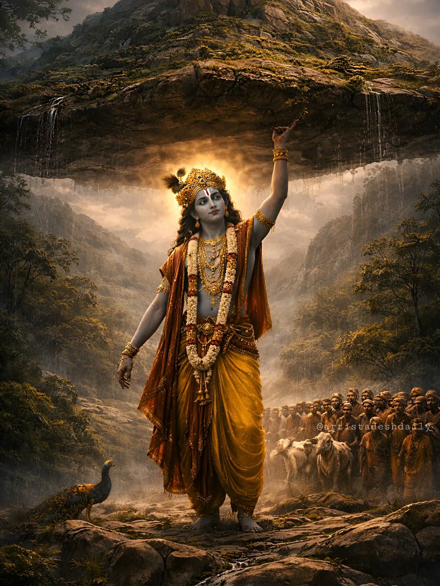 SoulOf_Bharat's tweet photo. Jai Shree Krishna https://t.co/MJxPMzSCn3