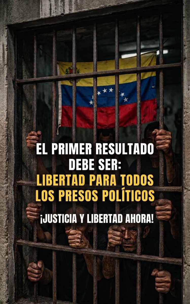 AndresVelasqz's tweet photo. LIBERTAD PARA TODOS LOS PRESOS POLÍTICOS https://t.co/g2veAwkdfr