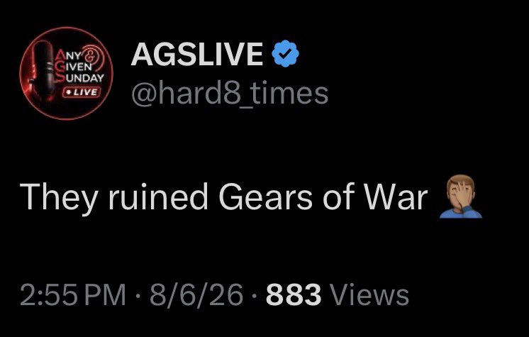 TheRedDragon's tweet photo. Let’s see how Gears is doing… https://t.co/NKUiViQAaQ