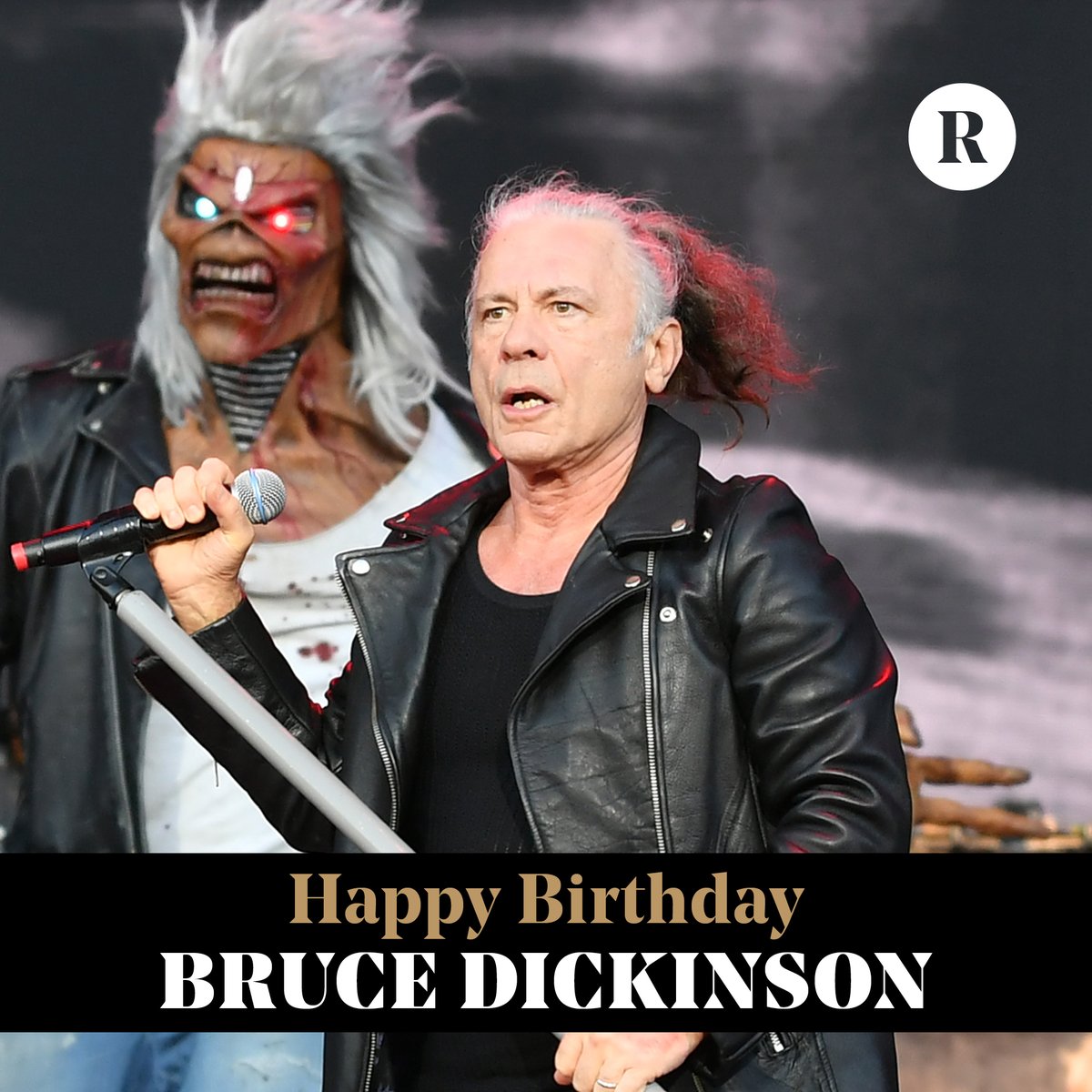 Revolvermag's tweet photo. 🇬🇧 Happy birthday to IRON MAIDEN legend BRUCE DICKINSON! ⁠
⁠
📸: Jim Dyson/Getty Images https://t.co/saXBJofTec