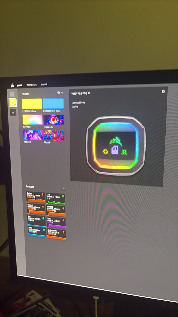 CURVE_SHOT's tweet photo. @PaulLivo @ricosmolletes @TerryHB_ @Community_Gears Yeah it’s updated and nah no malicious behavior also yeah I use ICUE for my sensor pump could that be it ? https://t.co/z8SnRst6zn