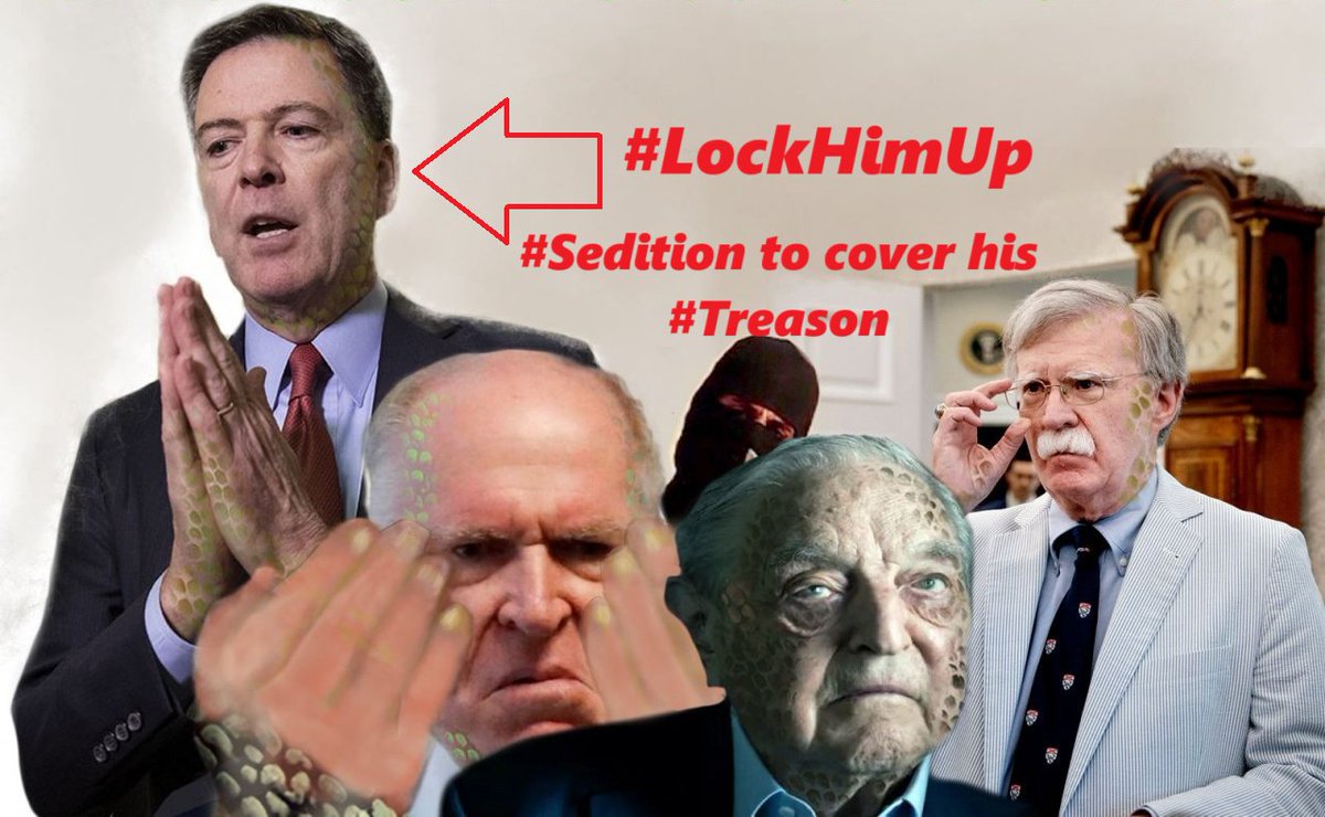 Lulzoflikes's tweet photo. @TheSCIF #Lockhimup... Scumbag Commie Comey is a #RICO #TREASON criminal. https://t.co/CbEJT2bqeG