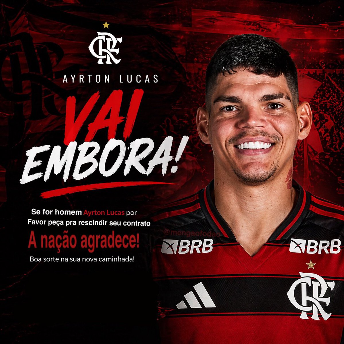 MengaoFodao's tweet photo. Um lateral esquerdo ruim de bola https://t.co/HfX3rapJ3J