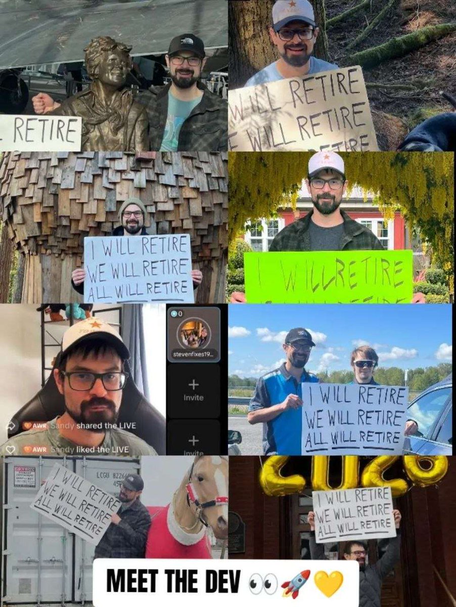 HrovatMaj64261's tweet photo. Meet the dev of $AWR. This dude is definition of conviction and dedication. He shows up each day and was here from the very beginning (Dec 5th 2024).

He is a kind and wholesome person who takes care of each family member in our community.  He truly deserves the recognition as he inspired many people including myself to build and show up daily. 

Big shoutout to @ChrisBuildsAWR. He is a big legend 🥂🤝

(he is also Murad's secret twin so keep an eye on that 👀)