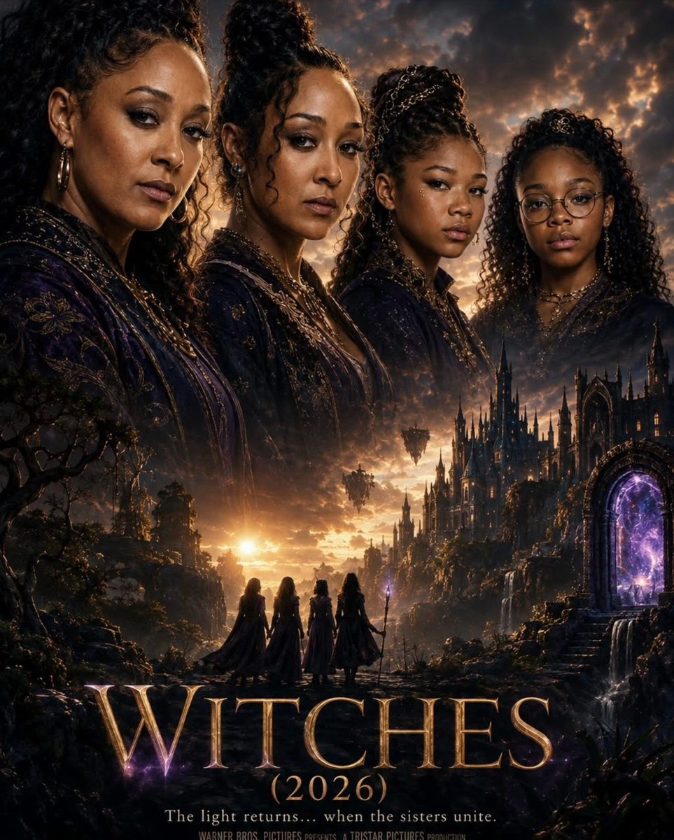 DaTTeresa's tweet photo. Twin witches are back!

WITCHES (2026)

Twenty years after saving Coventry from the Darkness, twin witches Alex and Camryn have chosen lives far removed from magic. https://t.co/6mDeE8sEQh
