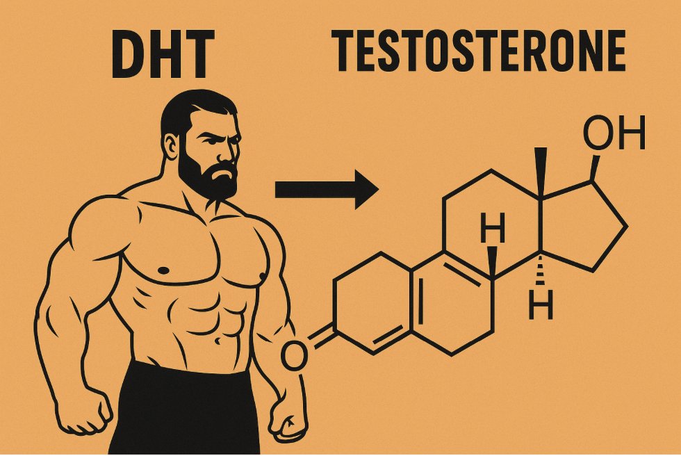 StirlingWisdom's tweet photo. DHT: Testosterone's bigger, meaner brother.

It’s 2.5–10x stronger than testosterone.

And it makes men, MEN.

Here’s what DHT is and how to raise your levels naturally — to boost erections, confidence, and masculine edge 🧵 https://t.co/U6A8GcPA6d