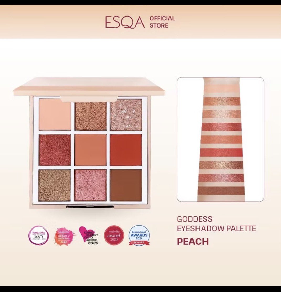 nootpeeps's tweet photo. wts eyeshadow palette esqa. new, belum dipake sama sekali. yang mau dm yaa (nanti dikirimin real pictnya) https://t.co/DX9amkGqox