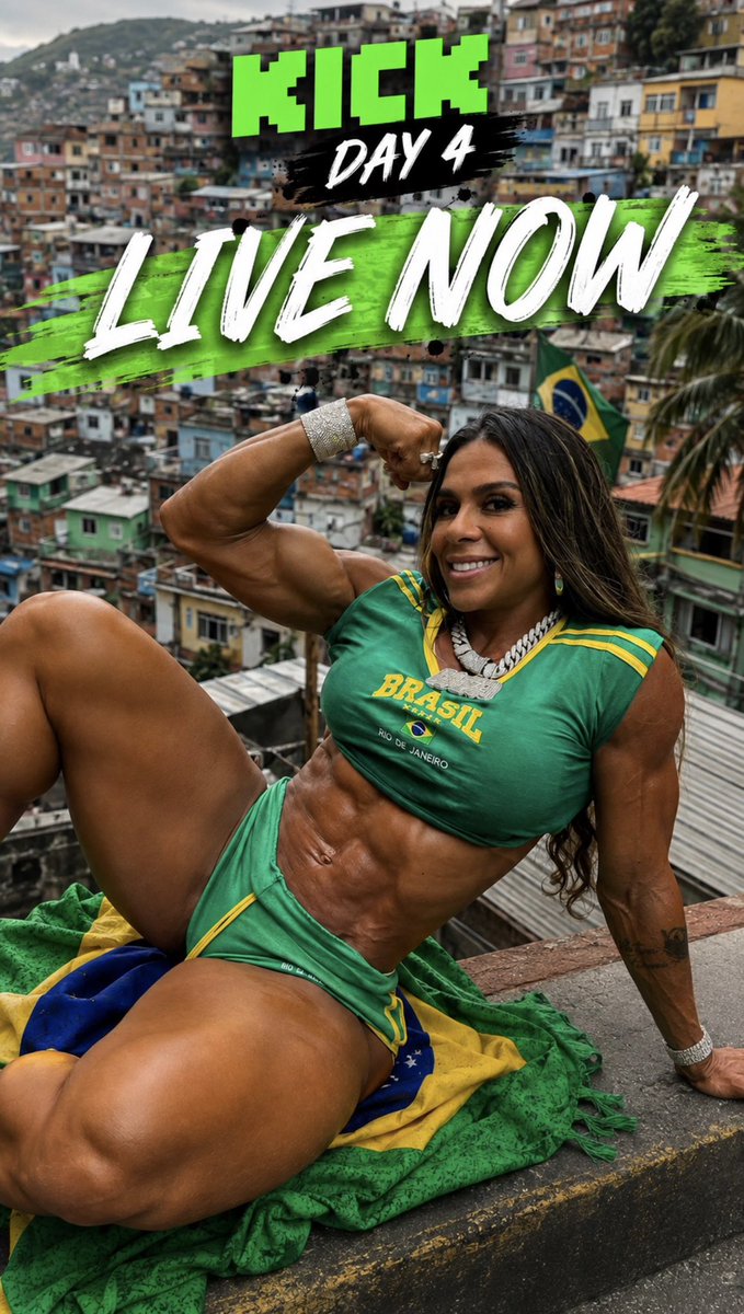 fafafitness11's tweet photo. LIVE NOW! https://t.co/qrOZSZUCw3 https://t.co/W9TShATGZs
