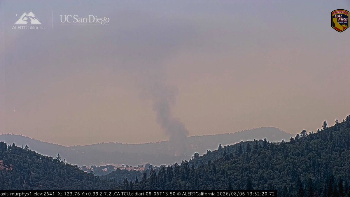 DanielFireTruck's tweet photo. New Brush Fire Gelding Road, Angels Camp, Calaveras County.
1/2 acre, Moderate Rate of Spread.
Air Attack 440, Air Tankers 82, 83, Copter 602 is overhead.
#GeldingFire https://t.co/lU4yUqjyUQ