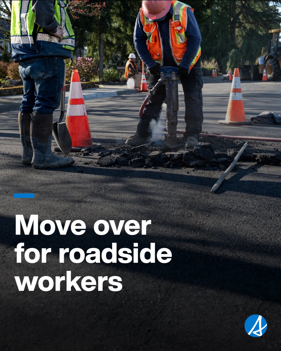 ABTransComm's tweet photo. Rushing through a construction zone puts lives at risk. Slow down and give workers space. #ABRoads #ConstructionZones https://t.co/F8cRSe7209