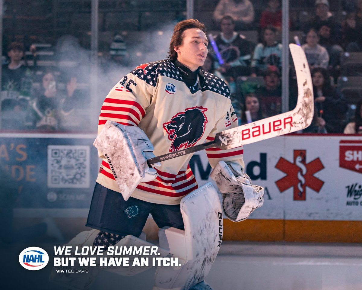 NAHLHockey's tweet photo. Who's excited for NAHL hockey to be back? 👀👋🏼 https://t.co/jghK0O1wzQ