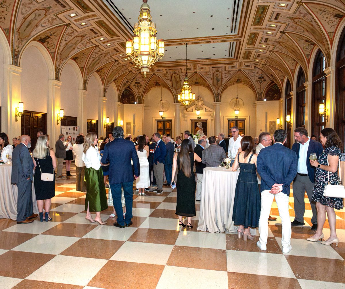 CGTrust's tweet photo. A fantastic evening at the Coral Gables Trust ATO Conference cocktail reception in the Mediterranean Ballroom at @TheBreakers! Thank you to our partners, co-sponsors, and 200+ Trust &amp; Estate professionals who joined us. https://t.co/1bzCi8VMPr