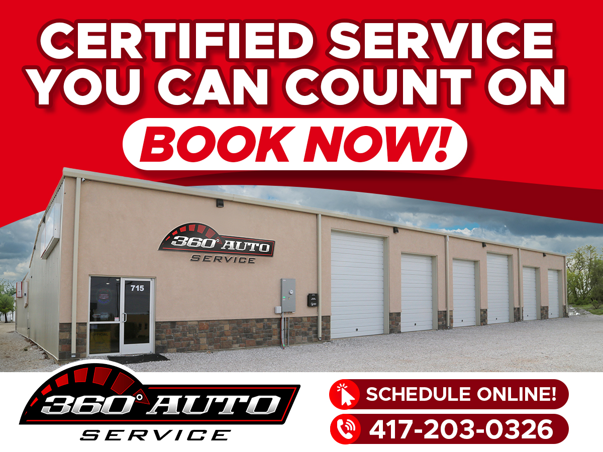 360_AutoService's tweet photo. 360 Auto Service's certified ASE technicians keep your car safe and running smoothly. Call 417-203-0326 or book online: https://t.co/9g6fnMieDG 🙌 #360Auto #ASECertified #TrustedTechnicians #LocalAutoCare https://t.co/ObZOlGTYjJ
