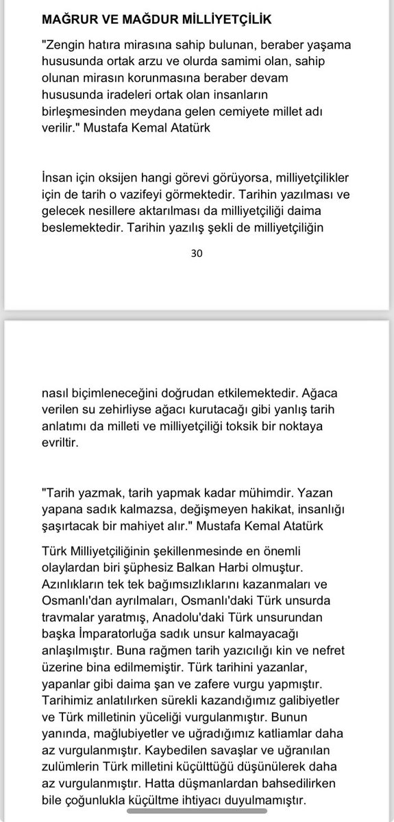 goksenAulukus's tweet photo. Türk Milliyetçiliği; kendi dışındakine kin kusarak var olan “mağdur” bir milliyetçilik değil, kendi değerleri ve gururuyla övünen “mağrur” bir milliyetçiliktir. https://t.co/7VFM4j4ZLb