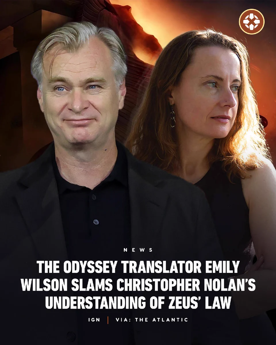 The Odyssey Translator Emily Wilson Slams Christopher Nolan’s Understanding of Zeus’ Law