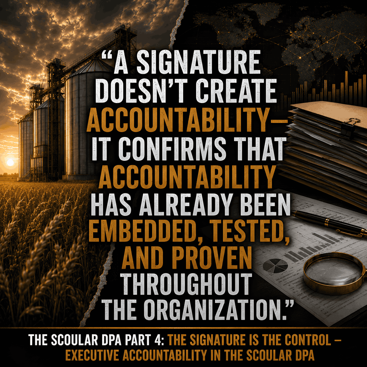 tfoxlaw's tweet photo. Can your compliance program withstand a CEO, CFO & CLO signature backed by real evidence—not ceremony? The Scoular DPA shows accountability starts before sign-off.
Read: https://t.co/sfcBgm8bqY #Compliance #FCPA #CorporateGovernance https://t.co/gqhzI1KLVf